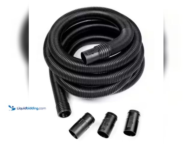Lot 49-2000252 - RIDGID 2-1/2 in. x 20 ft. DUAL-FLEX Locking Vacuum Hose Kit Accessory Shop Vacuum Attachment for RID...