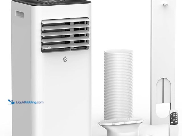 Lot 49-3466099 - 10,000 BTU Portable Air Conditioners, Portable AC With Remote for Room to 450 sq.ft 3 in 1 Air Condi...