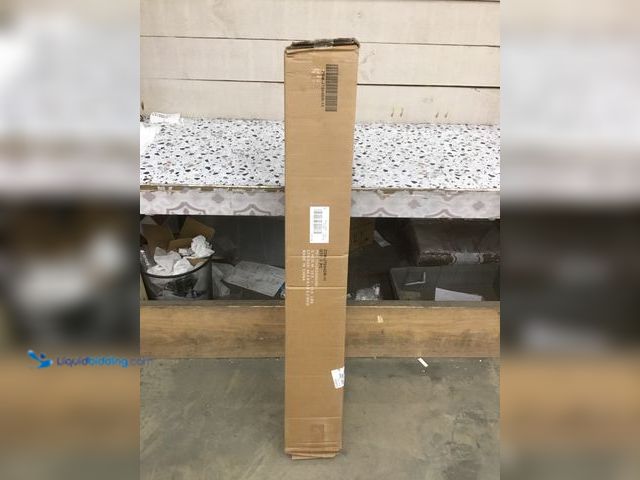 Lot 49-5410563 - Dark Red Outdoor Patio Umbrella 10ft x 6.5ft. Unused