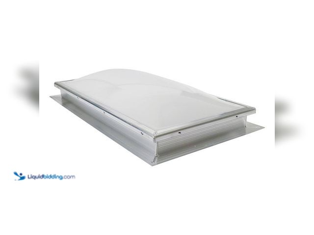 Lot 49-5416488 - Gordon Skylight Gordon 22-1/4 in. x 46-1/4 Fixed Self Flashing Skylight. [Model # 2852MFSFWTSD] Slig...