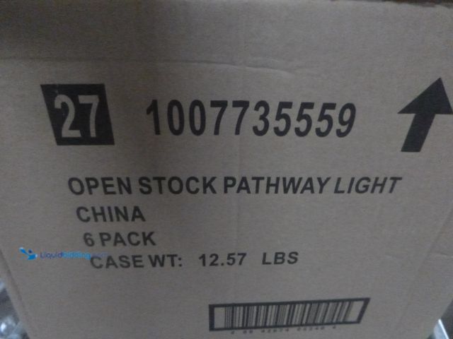 Lot 49-1514969 - Lot of 6 Hampton Bay Parkwood 14 Lumen Bronze 2-Tone Finish LED Weather Resistant Outdoor Solar Path...