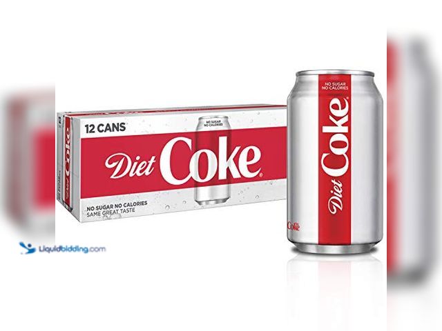 Lot 49-5546343 - Diet Coke Soda Soft Drink, 12 fl oz, 12 Pack  model:049000028911 manuf. Sep 2025 unopened.