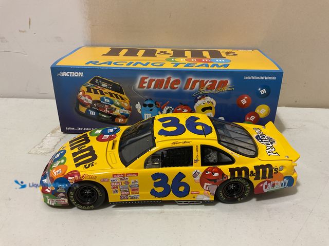 Lot 49-1835337 - Other WOW HIGH END ACTION 1:18TH SCALE DIE-CAST STOCK CAR #36 ERNIE IRVAN M&amp;M’S OFFICAL NASCAR L...