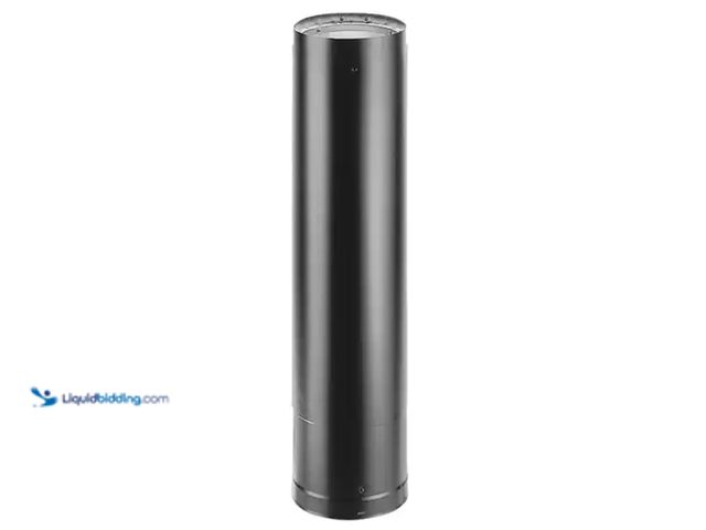 Lot 49-2000009 - DuraVent Model DVL Double Wall Stove Pipe 6in. Diameter x 40in. to 68in. Telescoping Stove Pipe Leng...