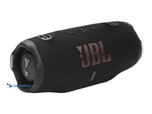Lot 49-1625779 - JBL Charge 6 - Portable Waterproof and Drop-Proof Bluetooth Speaker - Black, Model # 14330410891, Un...