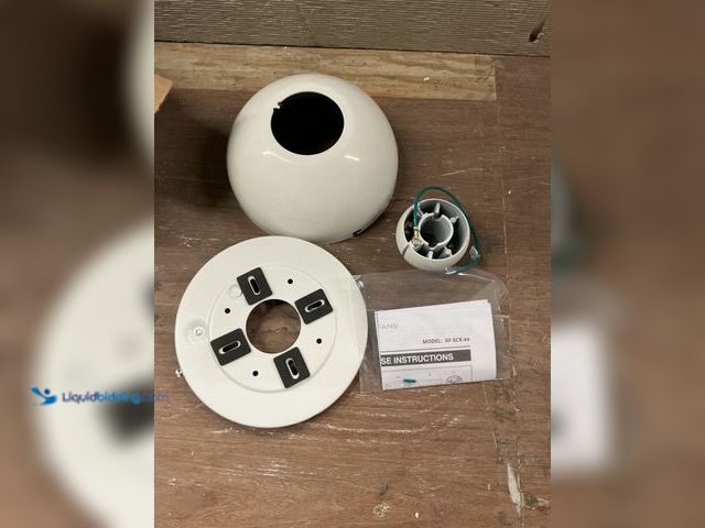 Lot 49-3528478 - Modern Forms
Gloss White Ceiling Fan Slope Ceiling Mounting Kit for Slopes up to 45° (attachments a...