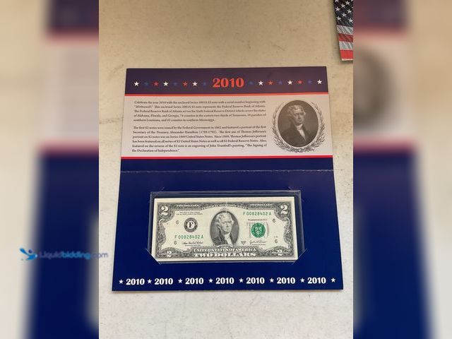 Lot 49-1804550 - 2003 A GREEN SEAL UNITED STATES $2 DOLLAR BANKNOTE