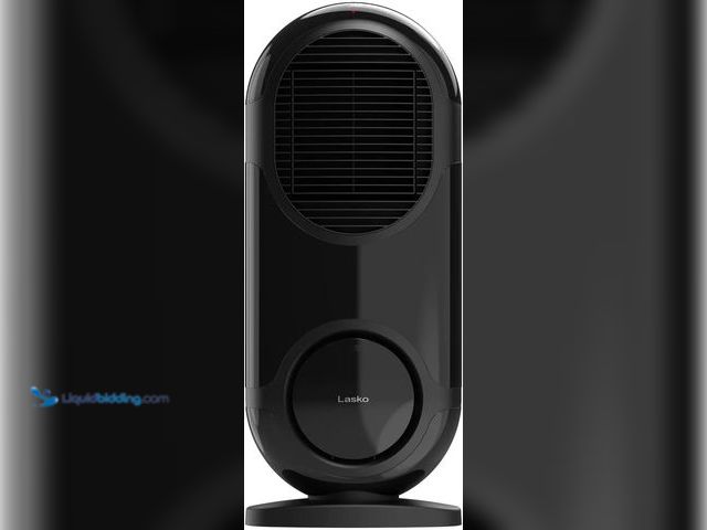 Lot 49-5484655 - Lasko 27" Motion X Console Heater with Remote, Black (tested works) Used