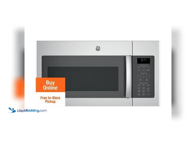 Lot 49-5412944 - GE
1.7 cu. ft. Over the Range Microwave with Sensor Cooking in Stainless Steel. Item is New