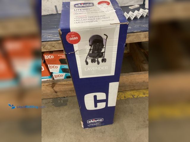 Lot 49-5486873 - Chicco Liteway Stroller - Lavender Item is unused
