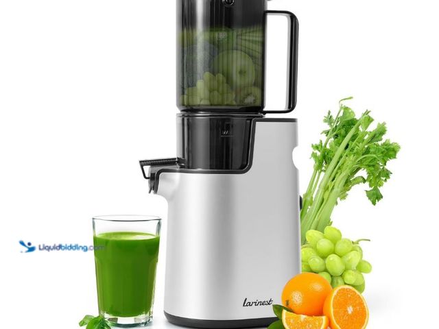 Lot 49-3472661 - Larinest Slow Masticating Juicer Machines Cold Press Juicer Machines with 4" Wide Chute Pure Juicer ...