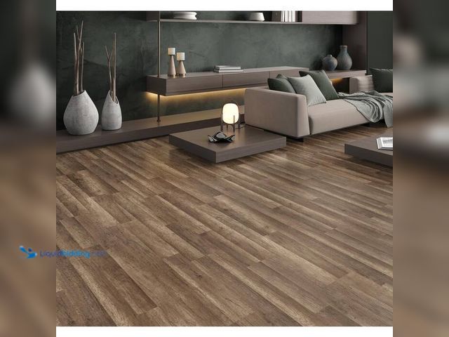 Lot 49-2024374 - Approx (230 sq ft) of- TrafficMaster Grey Oak 7 mm T x 8 in. W Laminate Wood Flooring (23.9 sqft/10c...