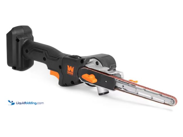 Lot 49-2001186 - WEN 20-Volt Brushless Variable Speed Detail Cordless Sander with Dust Management, Model # 20438BT, U...