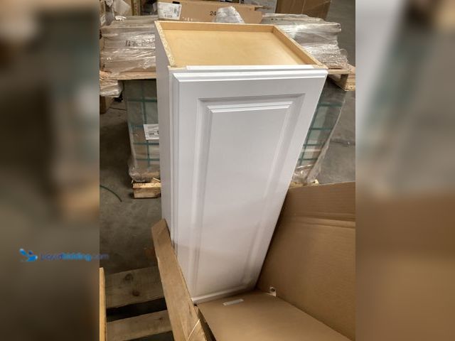 Lot 49-5542408 - 15''x 42'' Wall Cabinet (Satin White) Unused