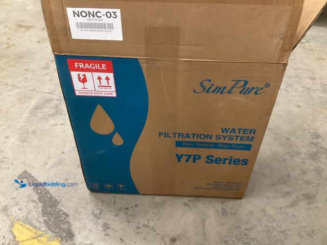Lot 49-5551489 - SimPure Water Filtration System Model:Y7P-BW, Unused