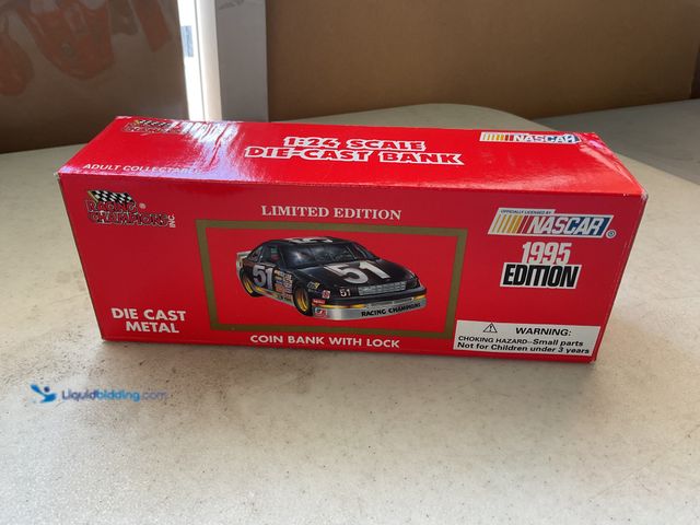 Lot 49-3609203 - Other NEW RACING CHAMPIONS LIMITED EDITION 1/24 SCALE DIECAST BANK #51 ALLIANCE RACING