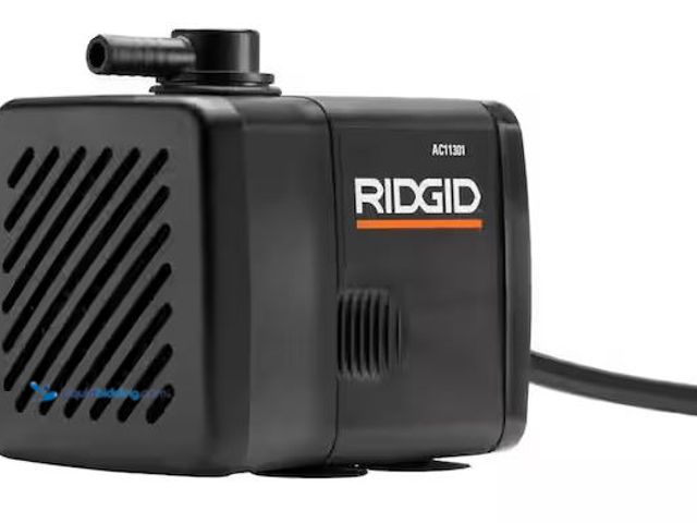 Lot 49-3530418 - RIDGID
Replacement Submersible Water Pump for RIDGID Tile Saws Internet # 100665716
Model # AC1130...