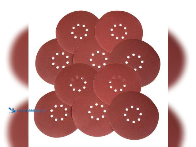 Lot 49-2001219 - Lot of (2) 10-packs WEN 9" Sanding Discs, 60-Grit and 80-Grit, Includes (1) WEN
Drywall Sander 60-G...