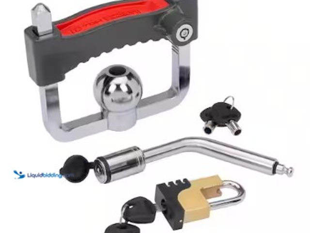 Lot 49-2022867 - TowSmart Pro Class Heavy-Duty Coupler Lock Kit, Model # 7435, MSRP $52.98, Unused, Has attachments. ...