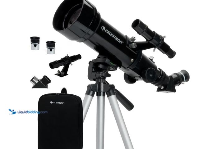 Lot 49-5580715 - Celestron Travel Scope 70mm Beginner Portable Telescope with Backpack. B001TI9Y2M. New