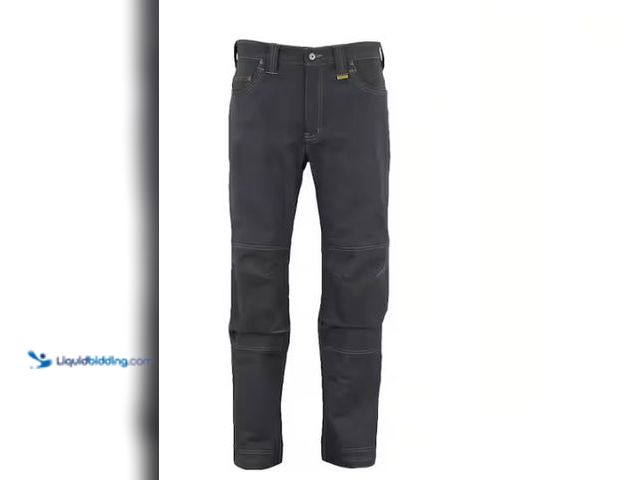 Lot 49-1514556 - DEWALT Madison Men's 34 in. W x 33 in. L Stone Cotton/Spandex Everyday Work Pant Model # DXWW50033-S...