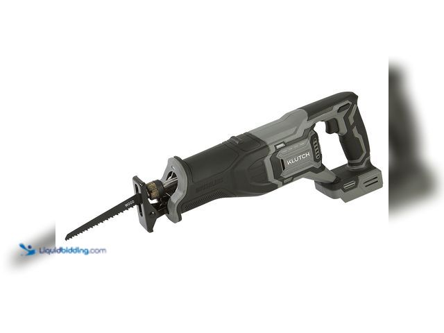 Lot 49-3540224 - Klutch 3/4in. Reciprocating Saw, KLiQ 20V, 3000 SPM, Brushless, Cordless, Bare Tool. Model: 5796896....