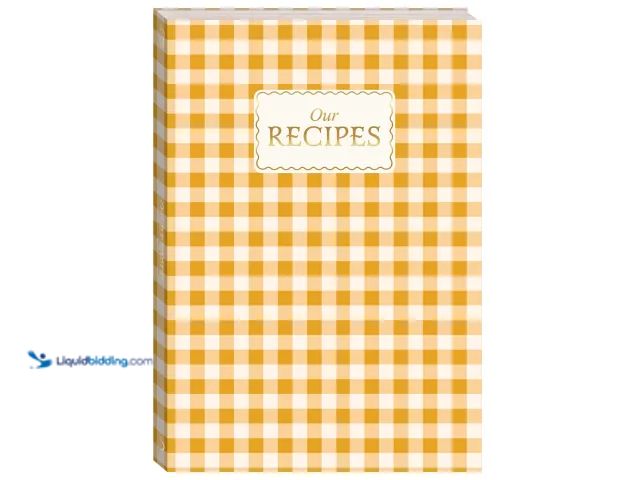 Lot 49-1627139 - Lot of (3) Hinkler Our Recipe Book, (Hardback) Model #18044454301, Unused  Ref#WM0713
