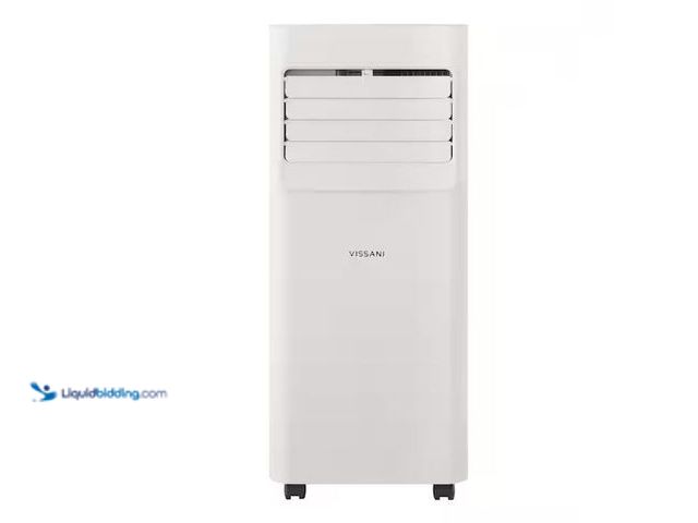 Lot 49-5555337 - Vissani
5,000 BTU 115-Volt 3-in-1 Portable Air Conditioner Unit Cools 150 sq. ft. with Dehumidifier...