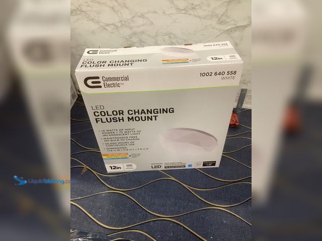 Lot 49-3539655 - 12 in. Diamond Shape Entryway Light 3000K 4000K 5000K LED Flush Mount Ceiling Item is Factory Sealed