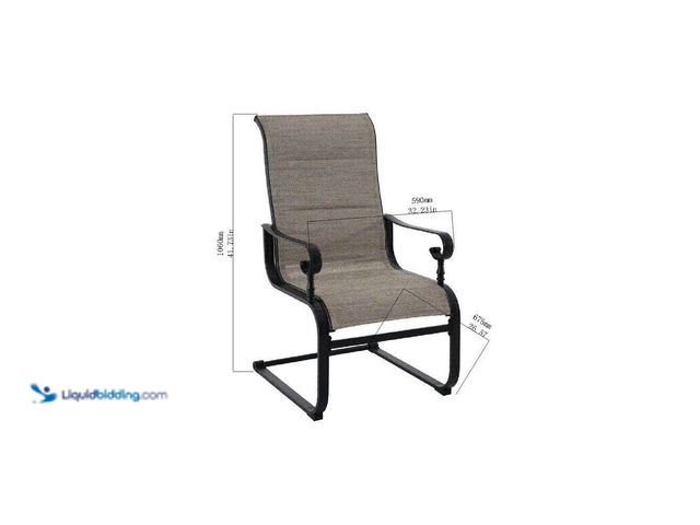 Lot 49-5413602 - Hampton Bay
Glenridge Falls 7-Piece Metal Padded Sling Rectangular Outdoor Dining Set in Putty Beig...
