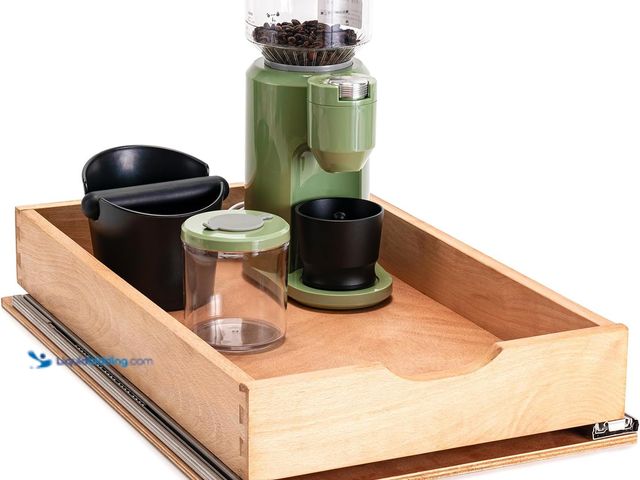 Lot 49-5463498 - Pull Out Drawers for Kitchen Cabinets, Pull Out Cabinet Organizer, Fully Assembled Wood Cabinet Pull...