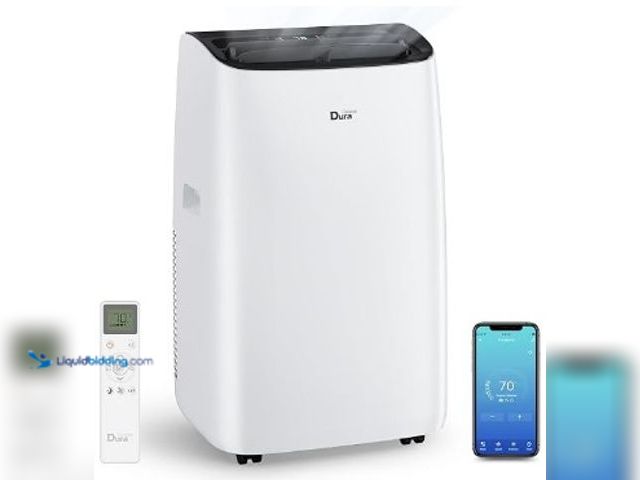 Lot 49-3631436 - 12000 BTU Portable Air Conditioner for Rooms Up to 550 Sq. Ft | 3-in-1 cooling, fan and dehumidifyin...