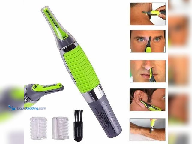 Lot 49-5388824 - Portable Battery Operated Hair Trimmer with 2 Trimming Guides and Cleaning Brush - NEW - Perfect gro...