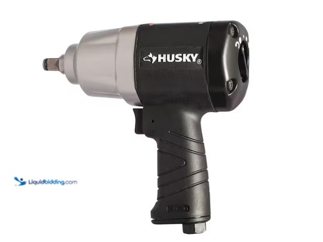 Lot 49-1575613 - Husky 650 ft./lbs. 1/2 in. Impact Wrench, Model # H4455, Used, Scuffs/scratches  Ref#AHDSB0205