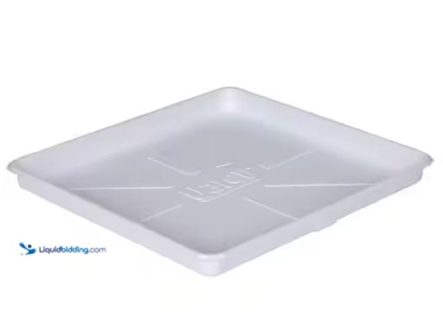 Lot 49-1623743 - Oatey 28 in. x 30 in. Plastic Washing Machine Drain Drip Pan, Model # 34067, Unused, No attachments,...