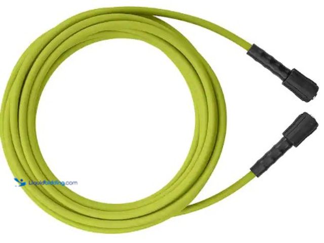 Lot 49-3615696 - RYOBI 1/4 in. x 35 ft. 3,300 PSI Pressure Washer Replacement Hose, Model # RY31HPH01, Used. (NOTE: H...