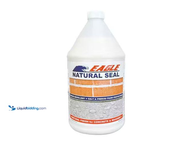 Lot 49-1631436 - Lot of (4) Eagle 1 Gal. Natural Seal Penetrating Clear Water-Based Concrete and Masonry Water Repell...