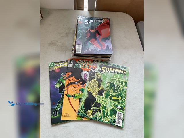 Lot 49-1505048 - COLLECTIBLE 20 COLLECTIBLE COMIC BOOKS FROM DC, MARVEL AND MORE INCLUDING GREEN LANTERN, GREEN ARROW...
