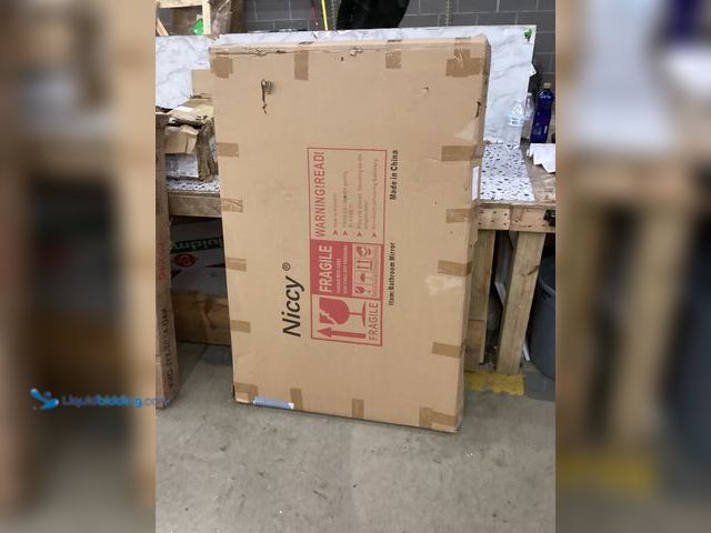 Lot 49-5460328 - Niccy Arched LED Bathroom Mirror IP65 Waterproof Item is unused.