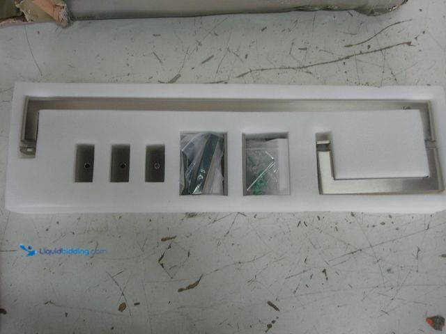 Lot 49-3615849 - Glass Warehouse Stainless Steel Shower Door Hardware Set Only (Shower door sold separately), Model #...