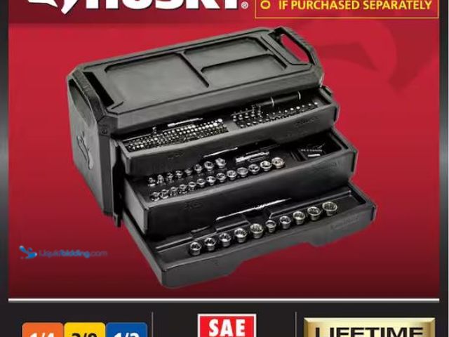 Lot 49-1577470 - Husky Mechanics Tool Set (280-Piece), Model # H280MTS, Slightly used.