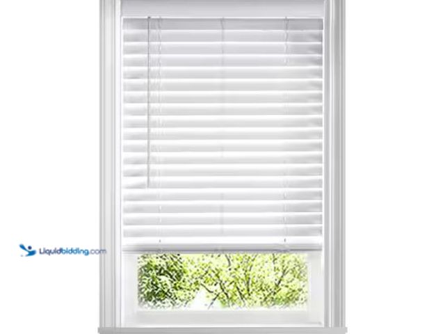 Lot 49-1627271 - Lot of (2) Home Decorators Collection White Cordless Premium Faux Wood blinds with 2.5 in. Slats - 3...