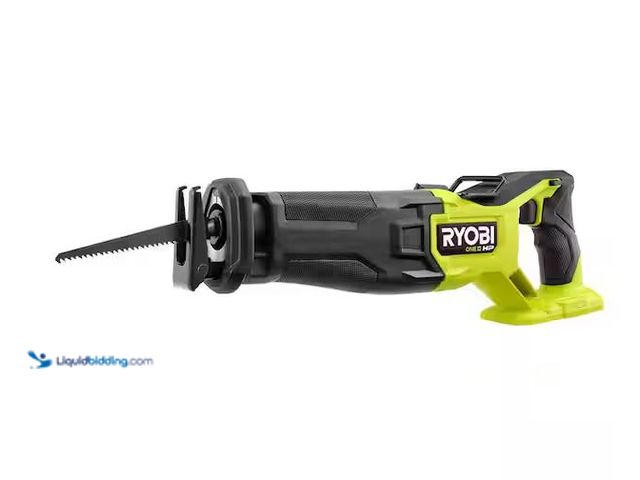 Lot 49-1576911 - RYOBI ONE+ HP 18V Brushless Cordless Reciprocating Saw (Tool Only) Model # PBLRS02B, Unused, Powers ...