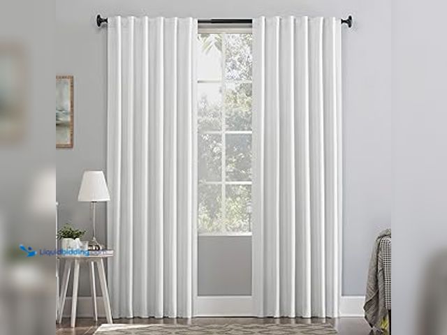 Lot 49-5433588 - Set of 2 Black-OutCurtains - Sun Zero
Amherst Velvet Noise Reducing Thermal Gray Polyester 50 in. W ...