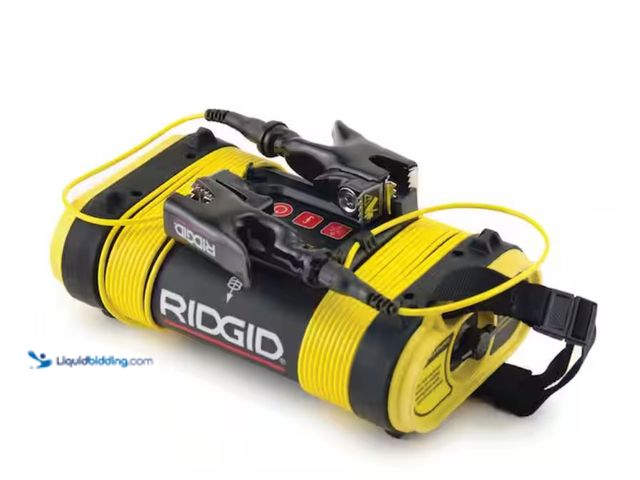 Lot 49-1623456 - RIDGID Seek Tech ST-305 5-Watt Line Transmitter for Line Tracing w/4 Frequencies and Underground Cab...