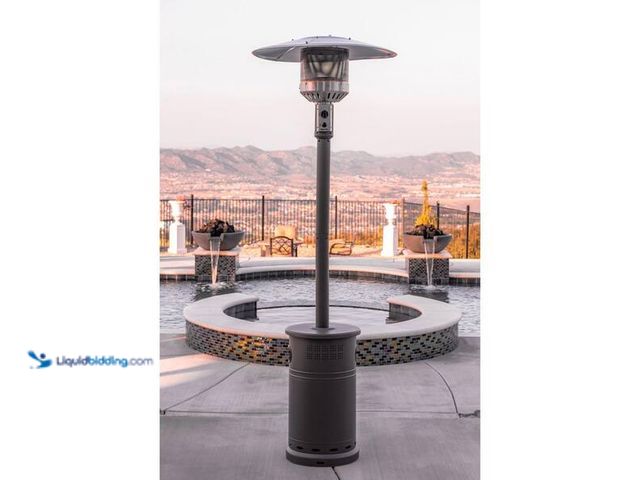 Lot 49-5474527 - Nexgrill
48,000 BTU Bronze Propane Standing Patio Heater with Wheels. Item is Unused