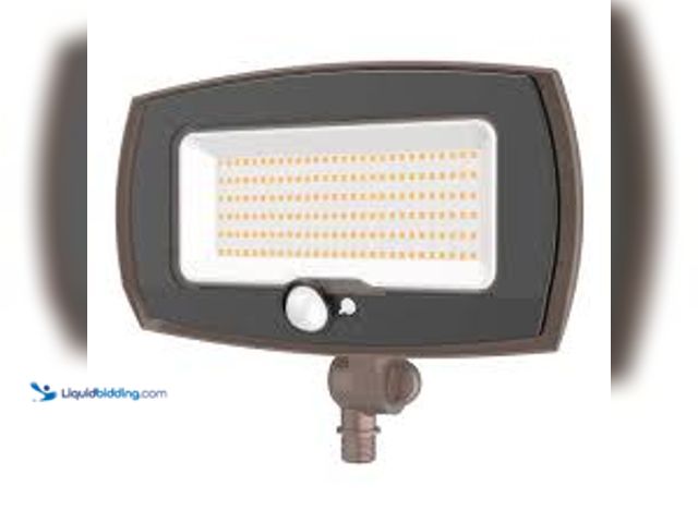 Lot 49-5448888 - Commercial Electric ARFL 400-Watt Equivalent, 8000 Lumens, Selectable CCT, Integrated LED, Arch Wall...