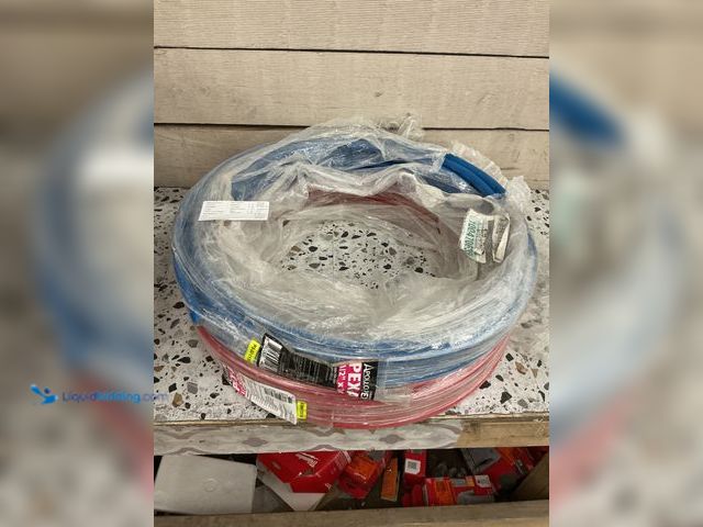 Lot 49-5485139 - QTY 2 - Apollo 1/2 in. x 100 ft. Red PEX-A Expansion Pipe in Solid. &Apollo
1/2 in. x 100 ft. Blue ...