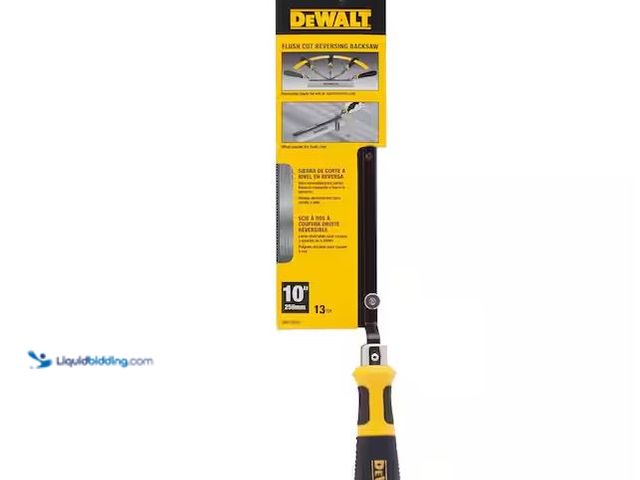 Lot 49-5573259 - DEWALT
9.65 in. Flush Cut Hand Saw, Unused