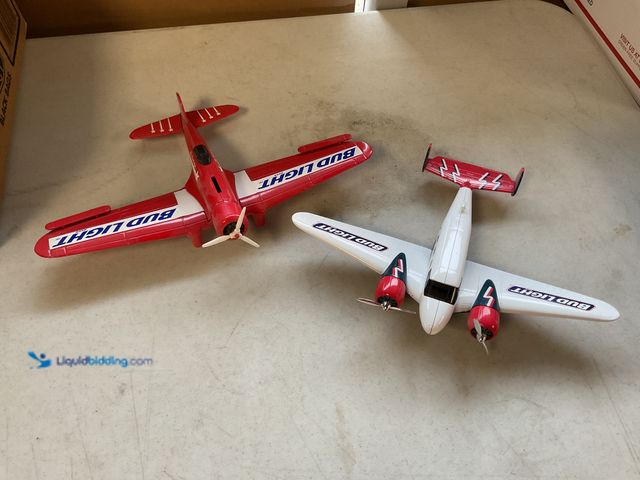 Lot 49-1505266 - COLLECTIBLE HIGHLY COLLECTIBLE LOT OF 2 LIBERTY CLASSICS ANHEUSER-BUSCH BUDWEISER DIECAST AIRPLANES ...